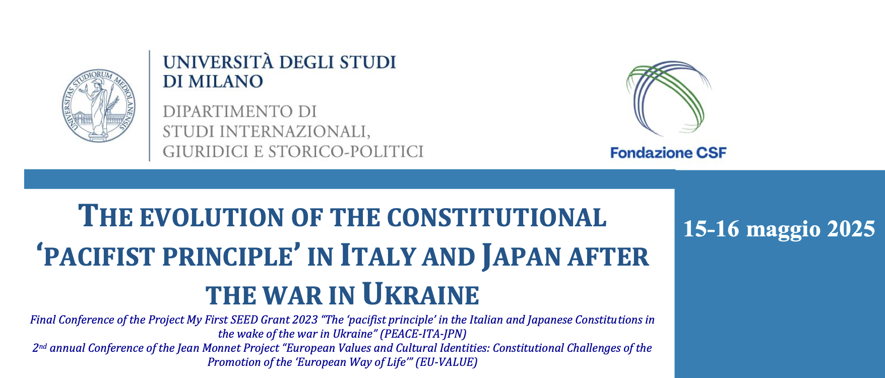 The evolution of the constitutional ‘pacifist principle’ in Italy and Japan after the war in Ukraine